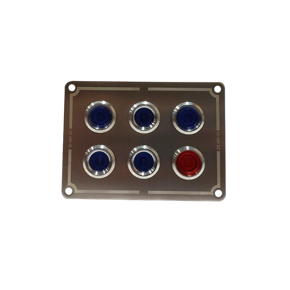 MQ SWITCH PANEL 6G 12/24V